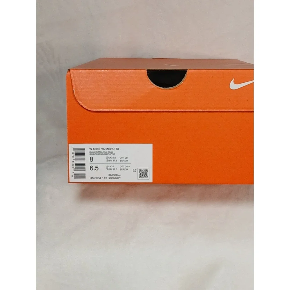 New Women's Nike Vomero 18 Chalk Tattoo Pink Foam HM6804-113 Size 8